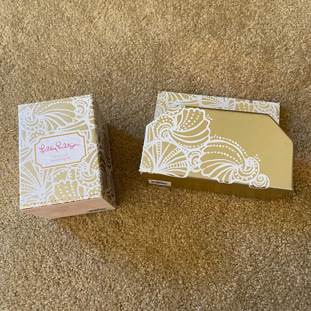 Lilly Pulitzer Desk Accesories